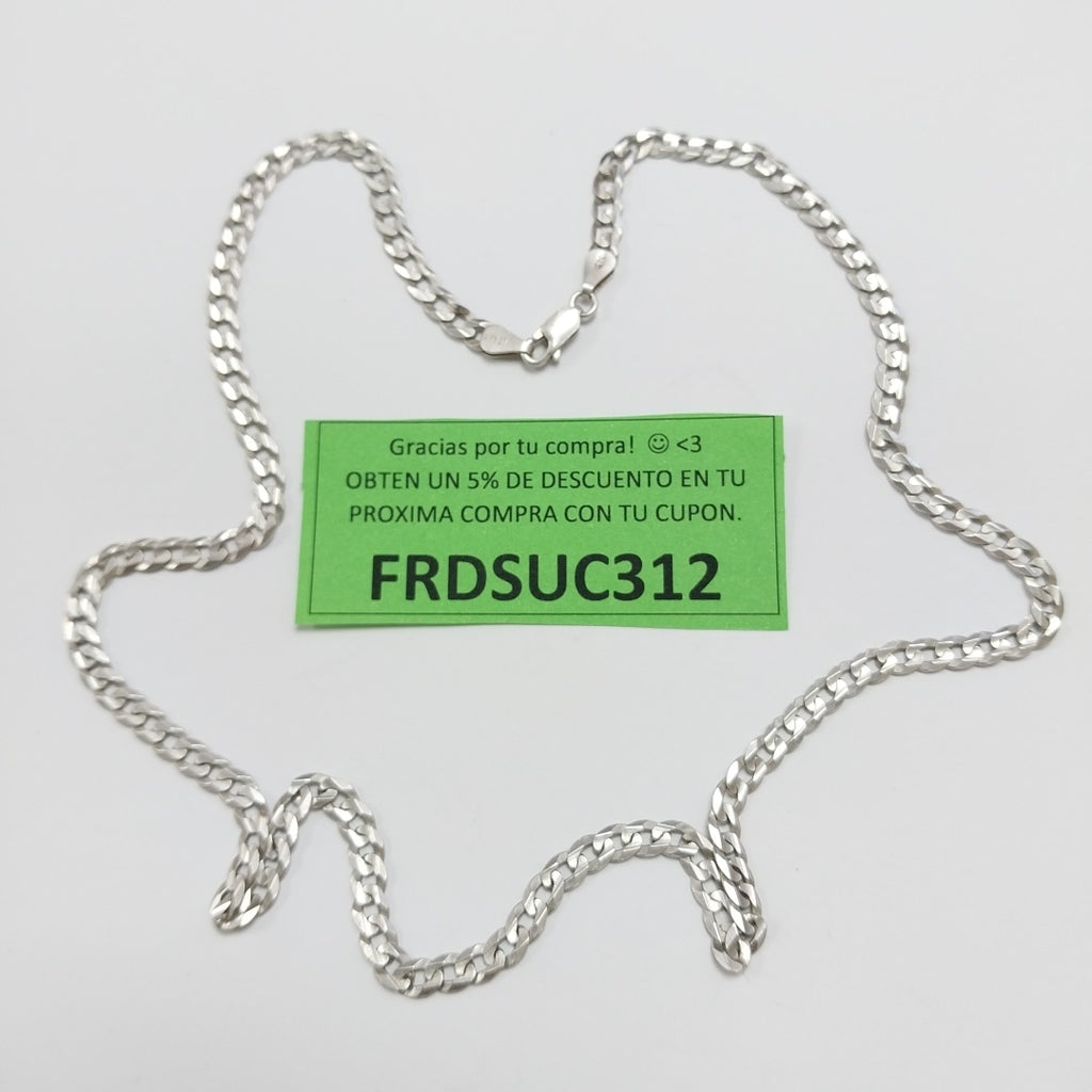 CADENA PLATA 15 GRMS (SEMINUEVO)