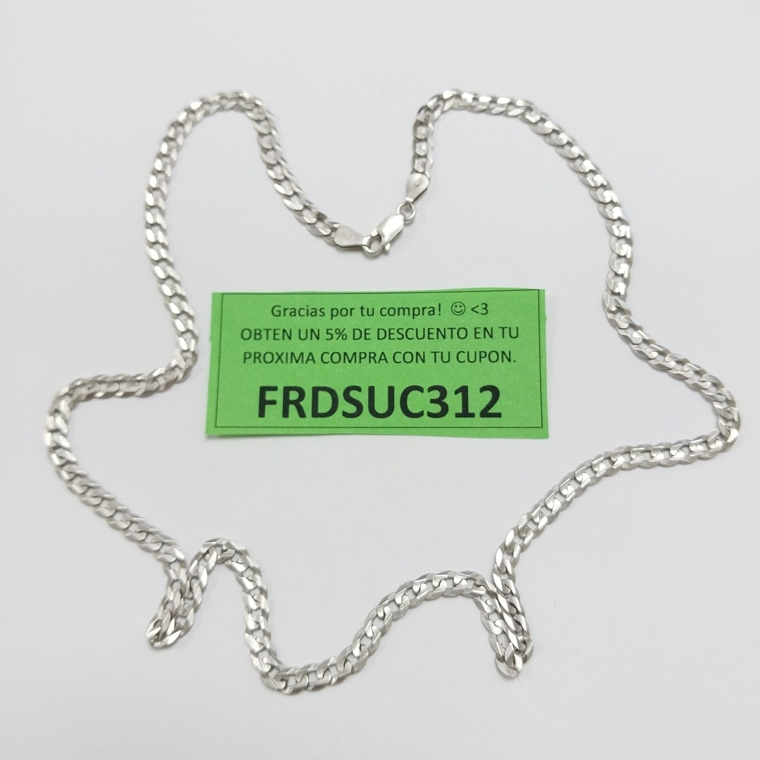 CADENA PLATA 15 GRMS (SEMINUEVO)