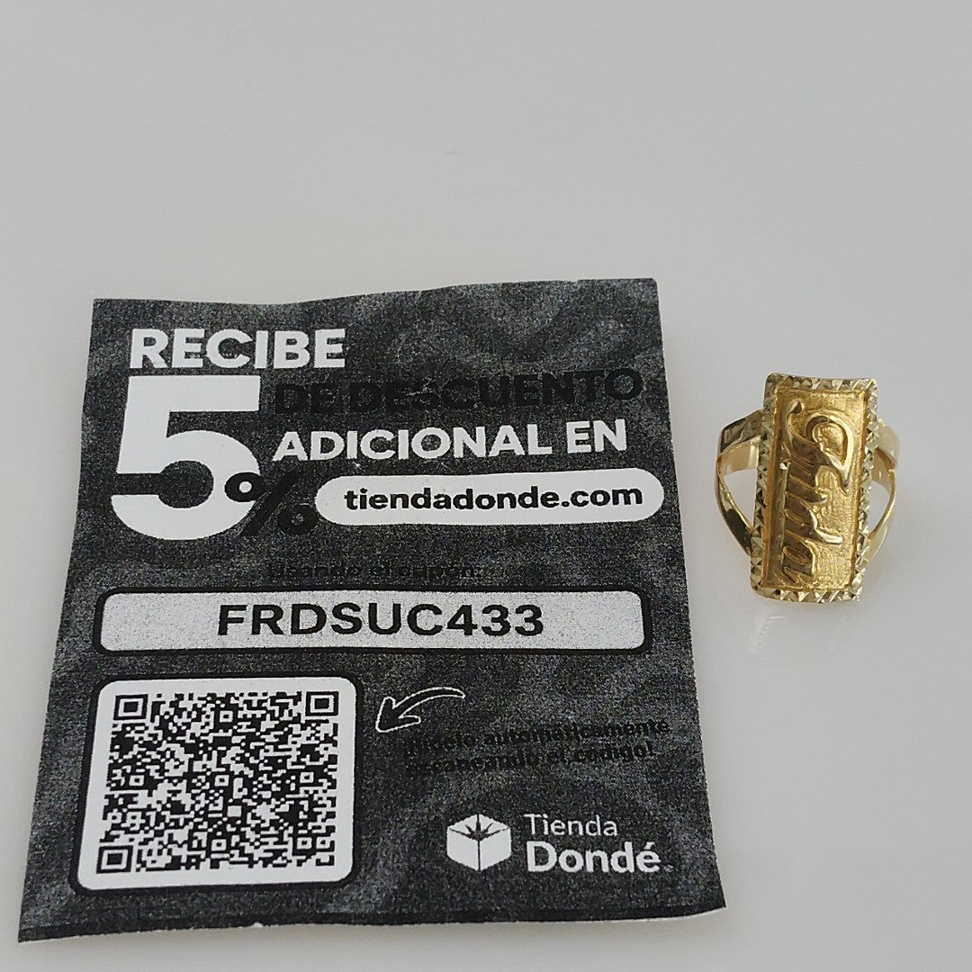 ANILLITO ORO 10 K 2,60 GRMS (SEMINUEVO)
