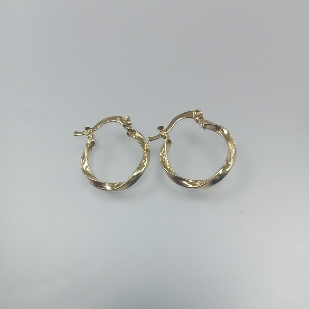 ARETES ARRACADAS TORZAL 14K 1.1 GR (NUEVO)