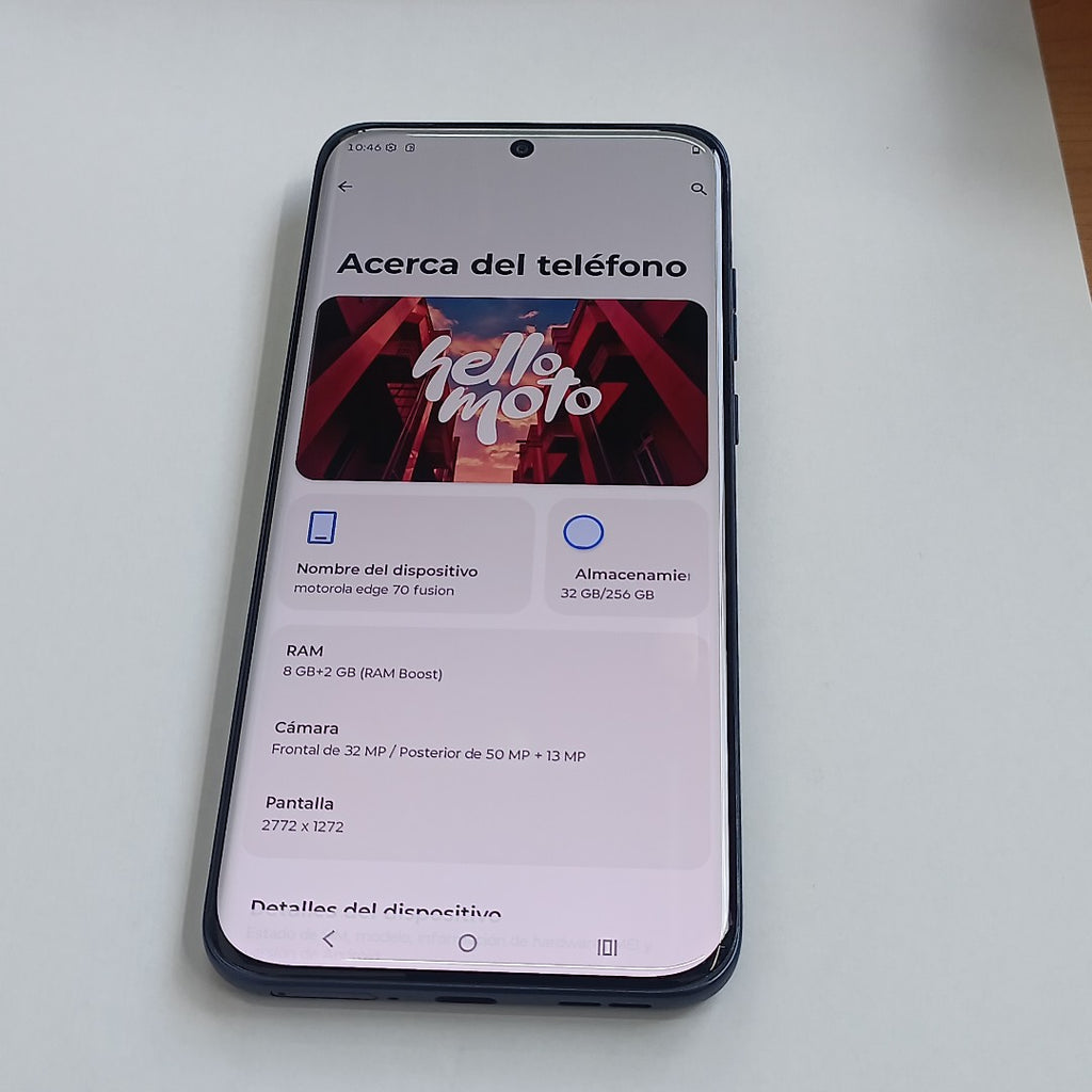 CELULAR MOTOROLA EDGE 70 FUSION XT2605-3 (2026) 256 GB 8 GB RAM (SEMINUEVO)