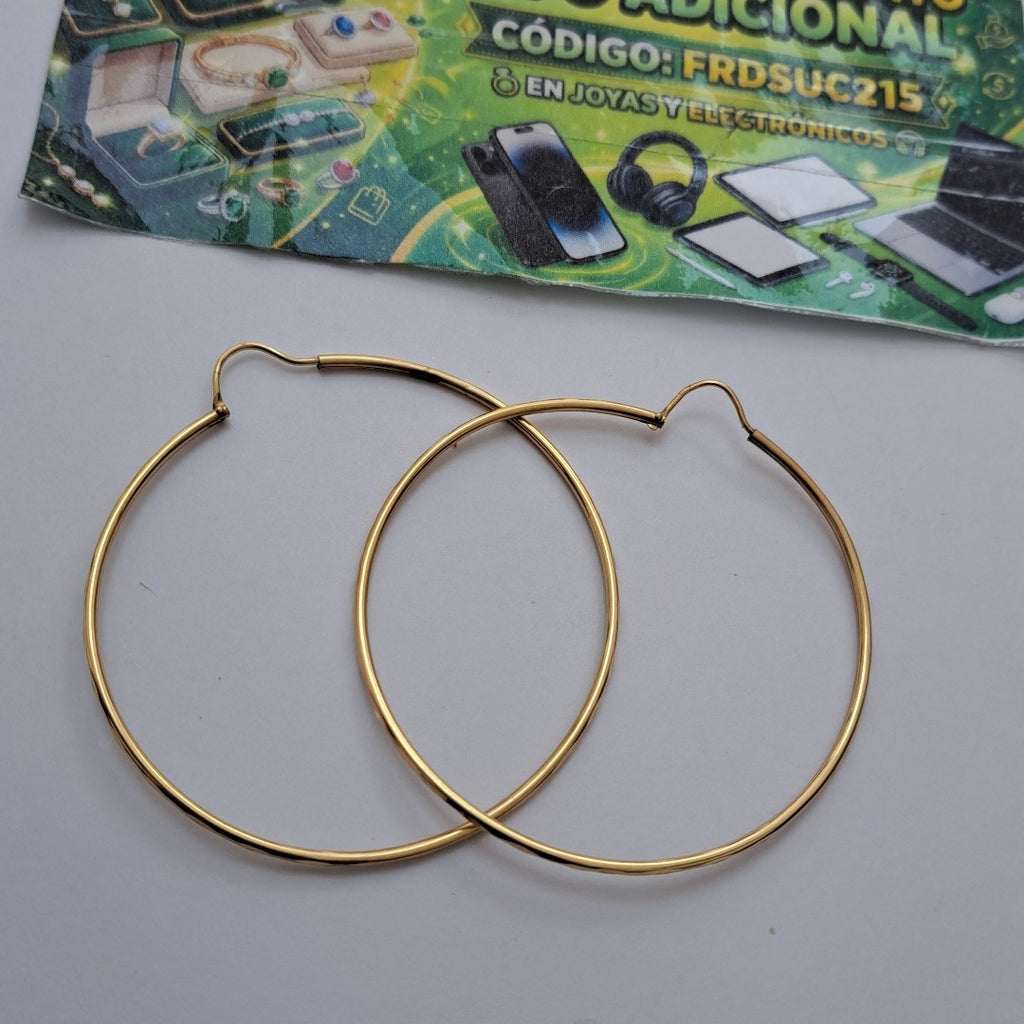 ARRACADAS PAR ORO 10 K 2.7 GRMS (SEMINUEVO)