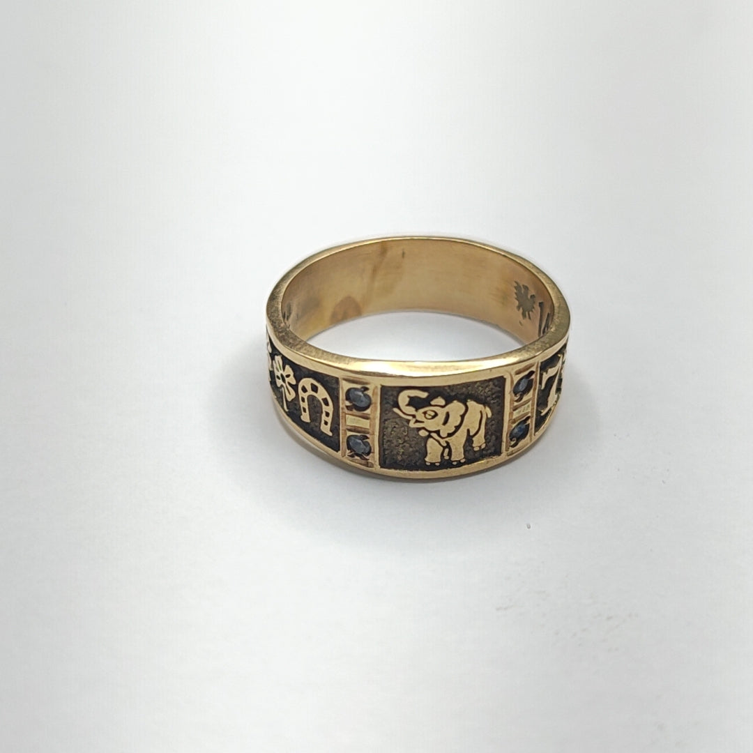 ANILLO ORO 14 K 4.7 GRMS (SEMINUEVO)