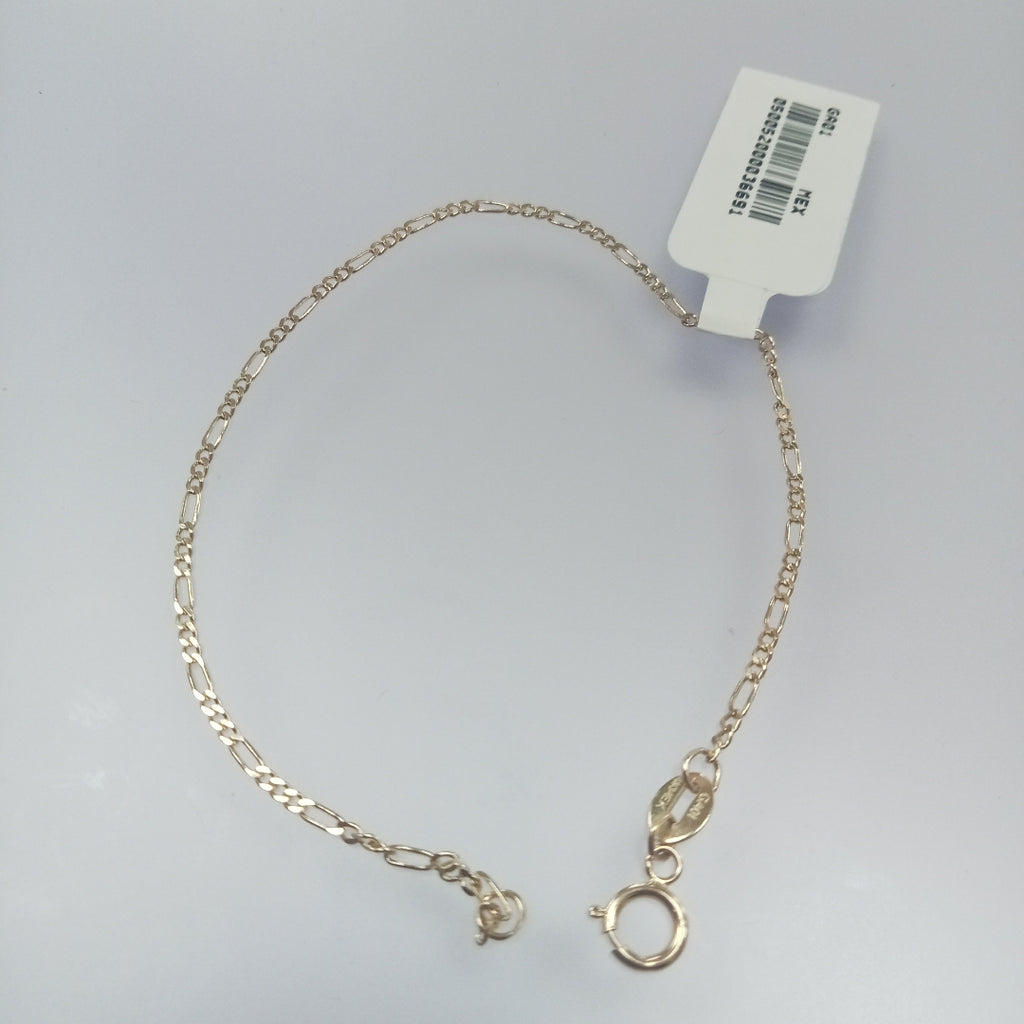 PULSERA 3X1 14K 18 CM 0.9 GR (NUEVO)