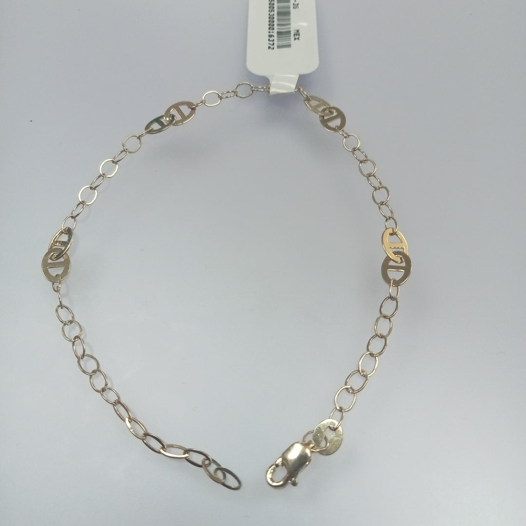 PULSERA ESPECIAL 14K 21 CM 1.8 GR (NUEVO)