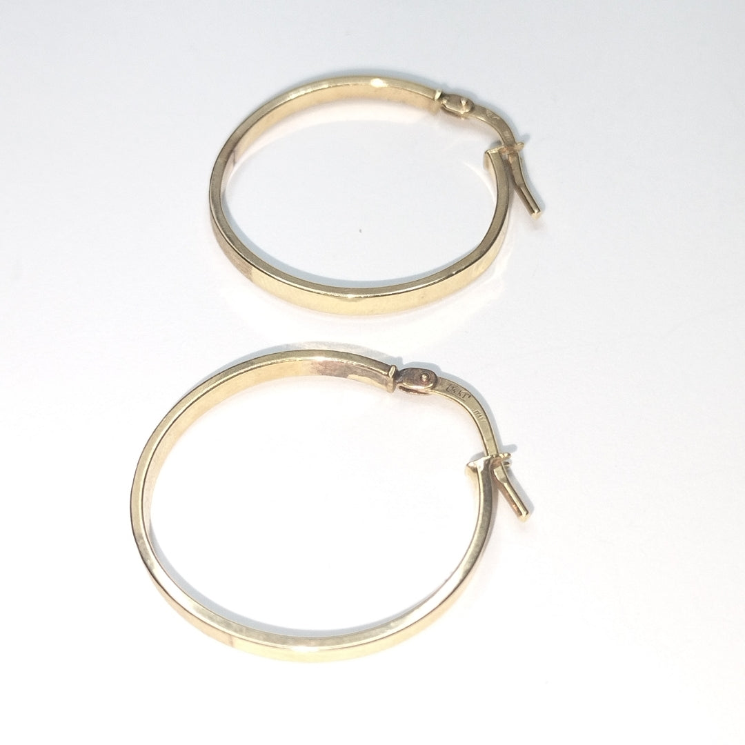 ARRACADAS PAR ORO 14 K 1.3 GRMS (SEMINUEVO)