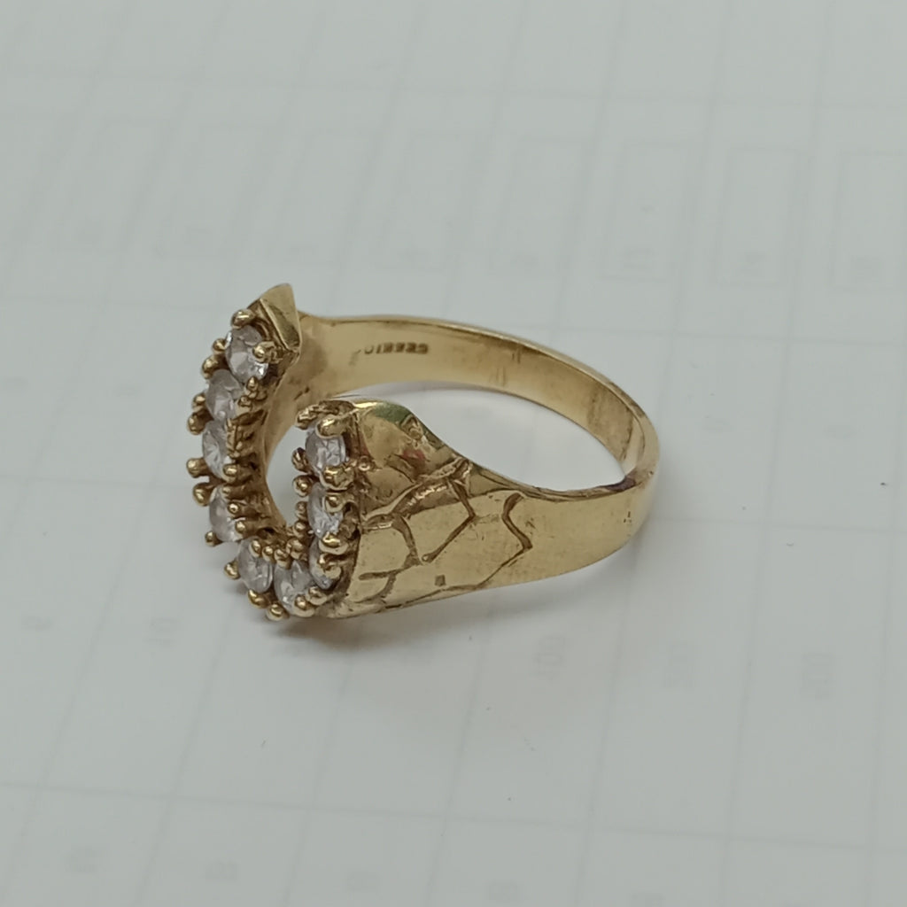ANILLO ORO 10 K 6,60 GRMS (SEMINUEVO)