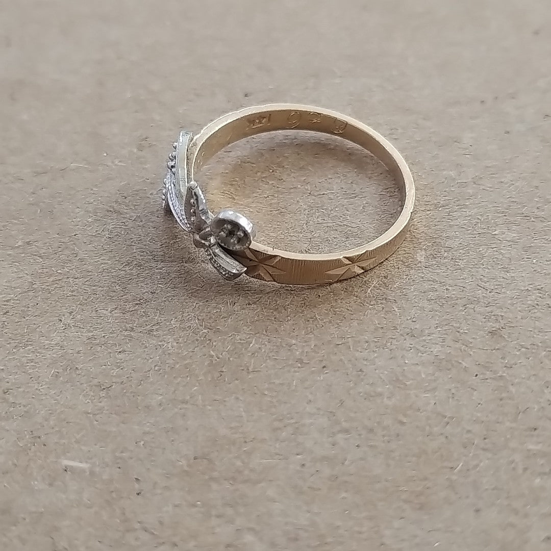 ANILLITO ORO,RODIADO 14 K 2,20 GRMS (SEMINUEVO)