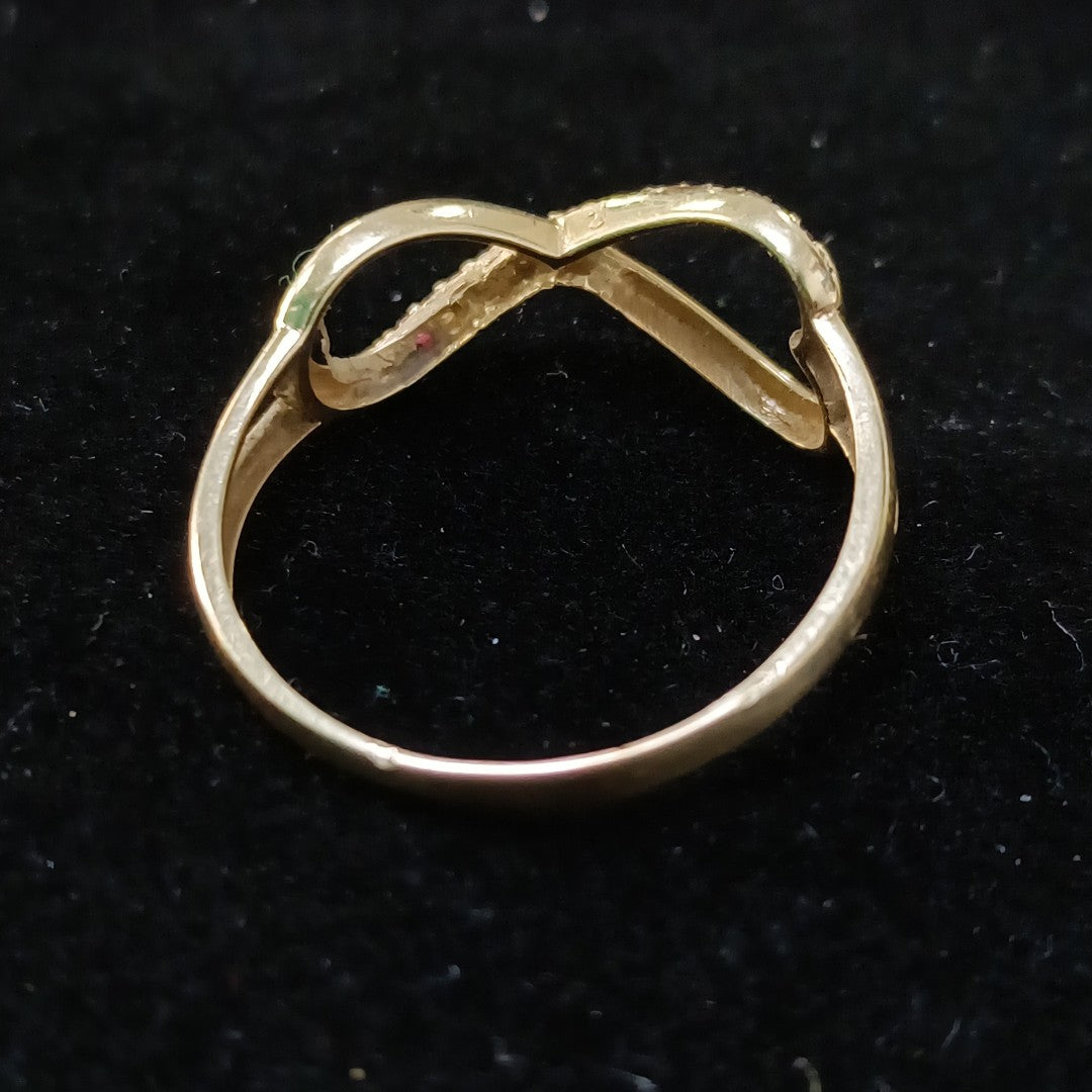 ANILLO ORO 10 K 1.6 GRMS (SEMINUEVO)
