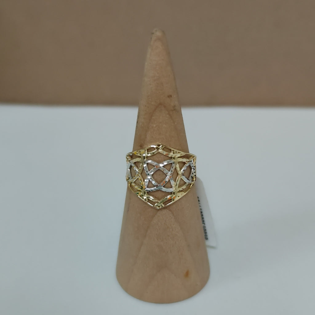 ANILLOS CON ESTRELLA CELTA 14K TALLA 9 2.3 GR (NUEVO)