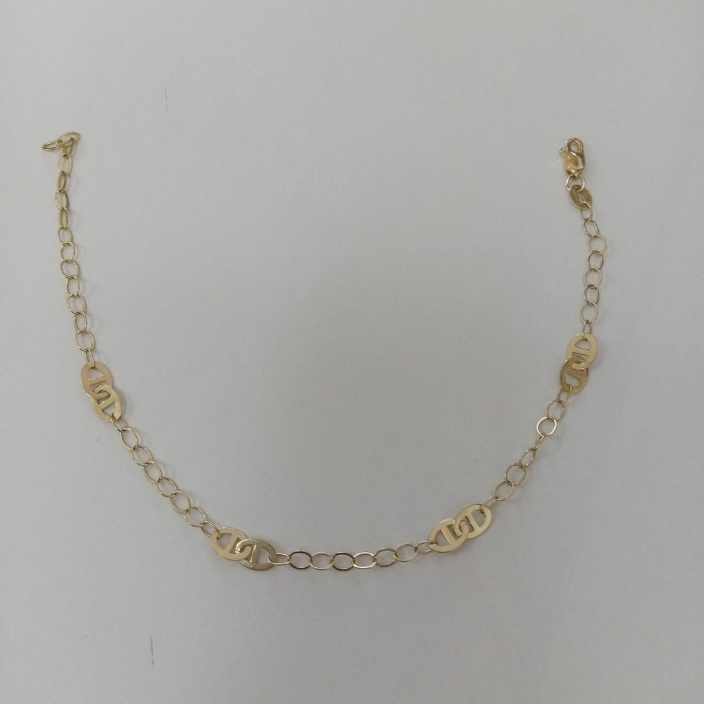 PULSERA ESPECIAL 14K 21 CM 1.9 GR (NUEVO)