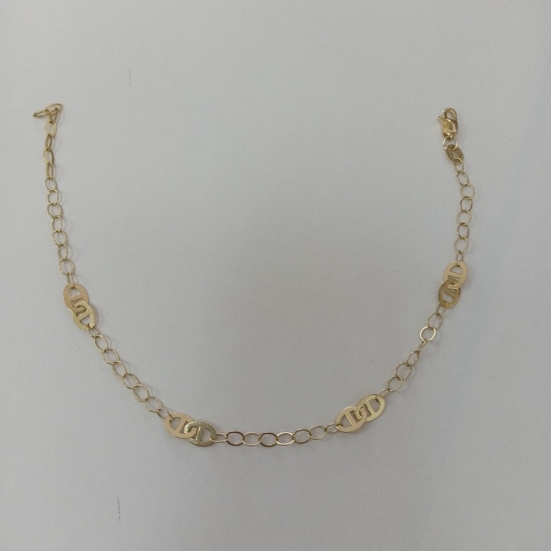 PULSERA ESPECIAL 14K 21 CM 1.9 GR (NUEVO)