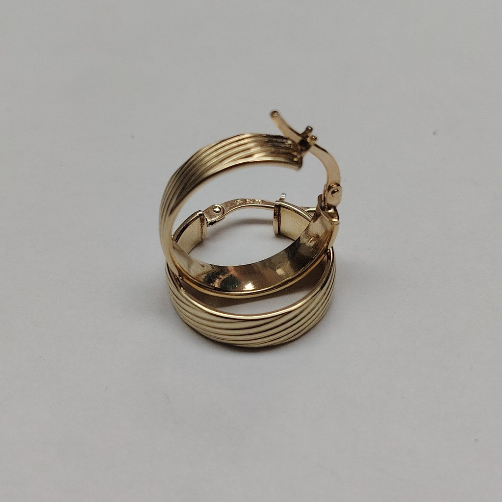 ARRACADAS PAR ORO 10 K 1.5 GRMS (SEMINUEVO)