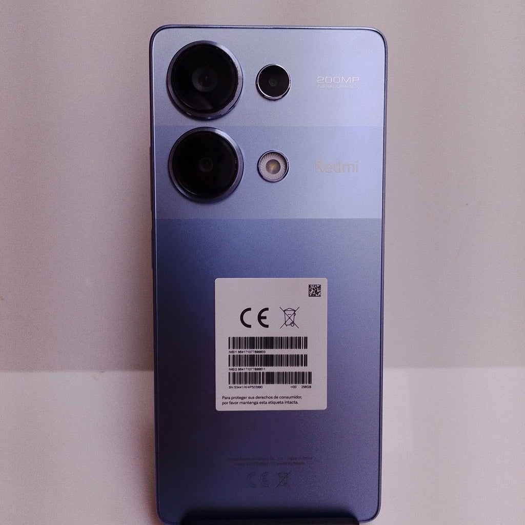 CELULAR XIAOMI REDMI NOTE 13 PRO 23117RA68G (2023) 256 GB 8 GB RAM (SEMINUEVO)