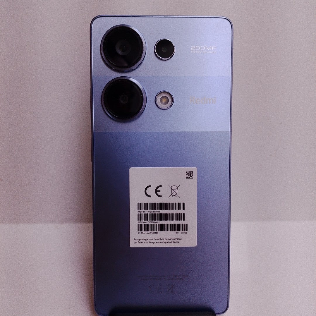 CELULAR XIAOMI REDMI NOTE 13 PRO 23117RA68G (2023) 256 GB 8 GB RAM (SEMINUEVO)
