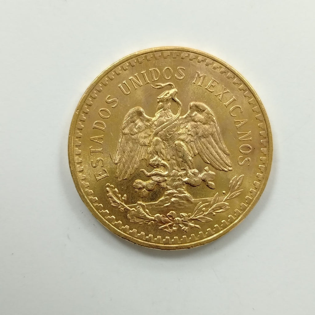K1 41.6 GRMS 21 K IDENTIFICACIÓN MONEDA NOMINATIVA MONEDAS PESOS 50 PESOS (SEMINUEVO)