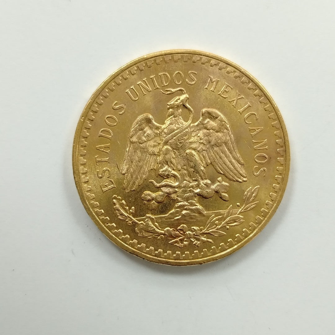 K1 41.6 GRMS 21 K IDENTIFICACIÓN MONEDA NOMINATIVA MONEDAS PESOS 50 PESOS (SEMINUEVO)