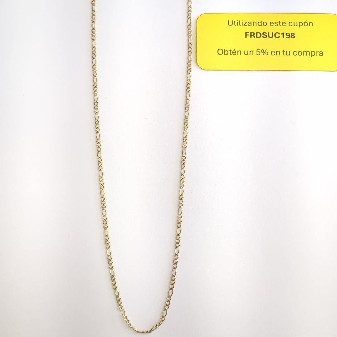 CADENA ORO 10 K 4.3 GRMS (SEMINUEVO)