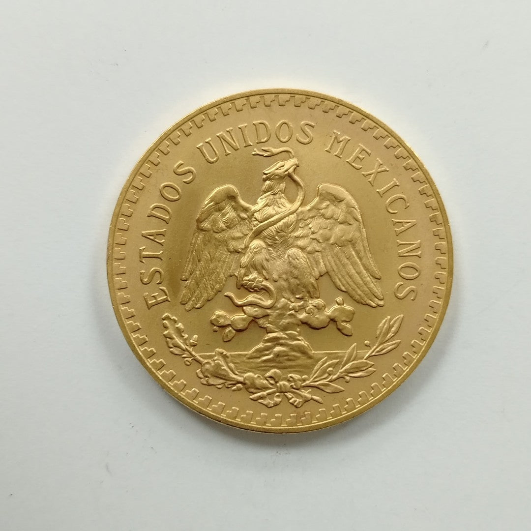 K1 41.6 GRMS 21 K IDENTIFICACIÓN MONEDA NOMINATIVA MONEDAS PESOS 50 PESOS (SEMINUEVO)