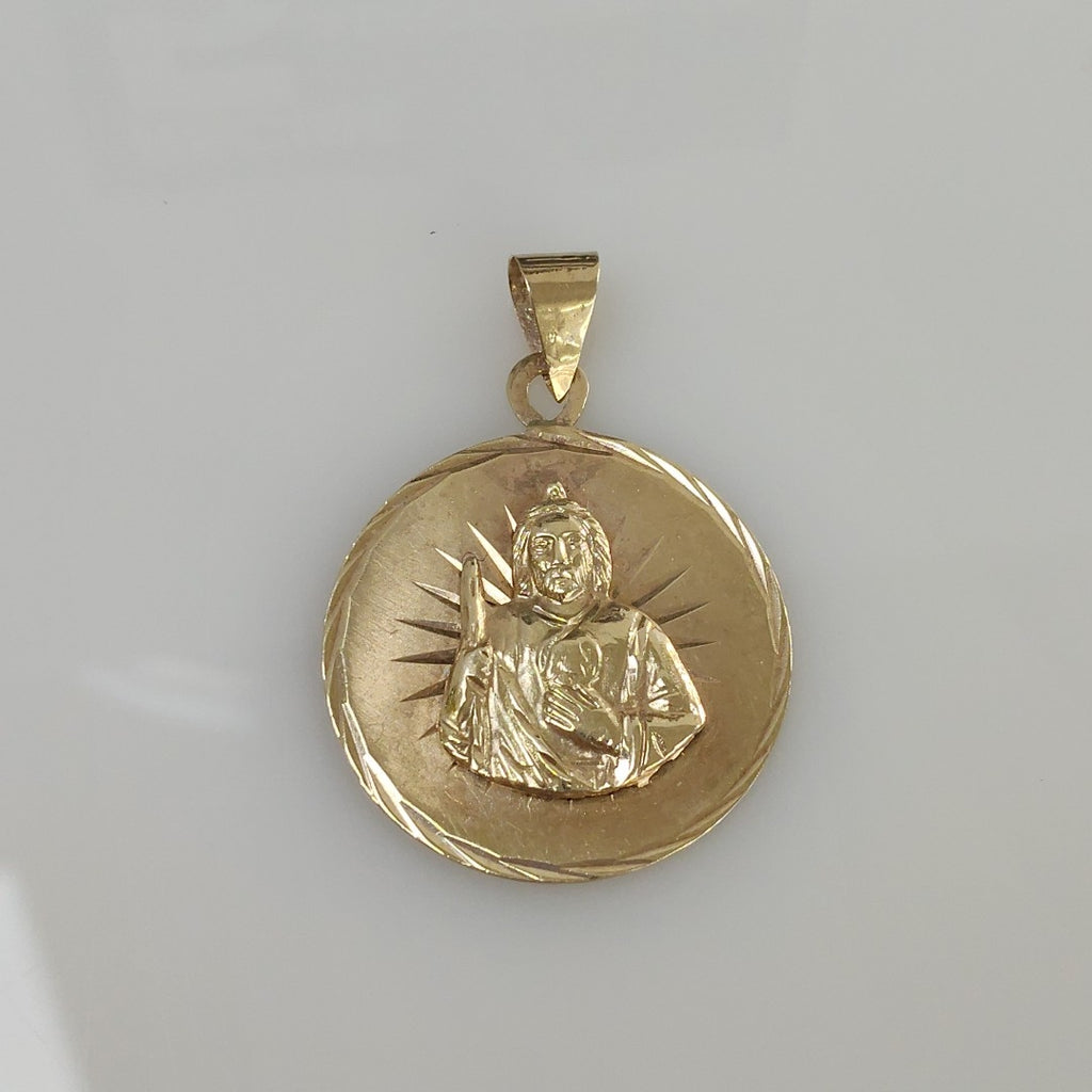 MEDALLA RELIGIOSA ORO 10 K 2,40 GRMS (SEMINUEVO)