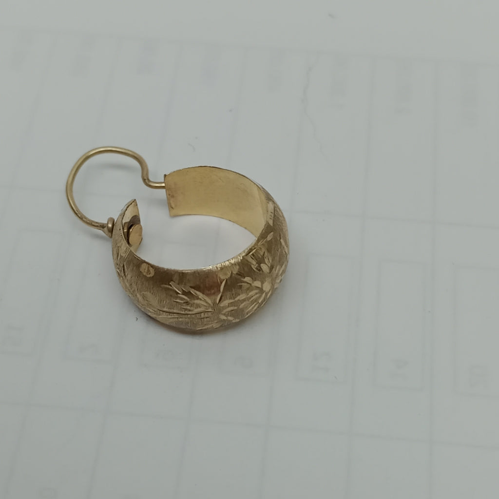 ARRACADAS PAR ORO 10 K 2,50 GRMS (SEMINUEVO)