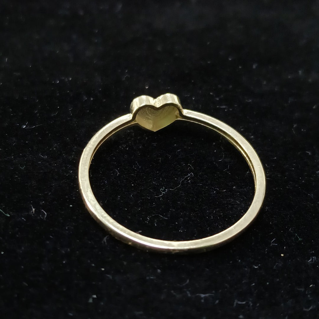 ANILLOS ANILLITO FIG CORAZON 10K TALLA 9 1.1 GR (NUEVO)