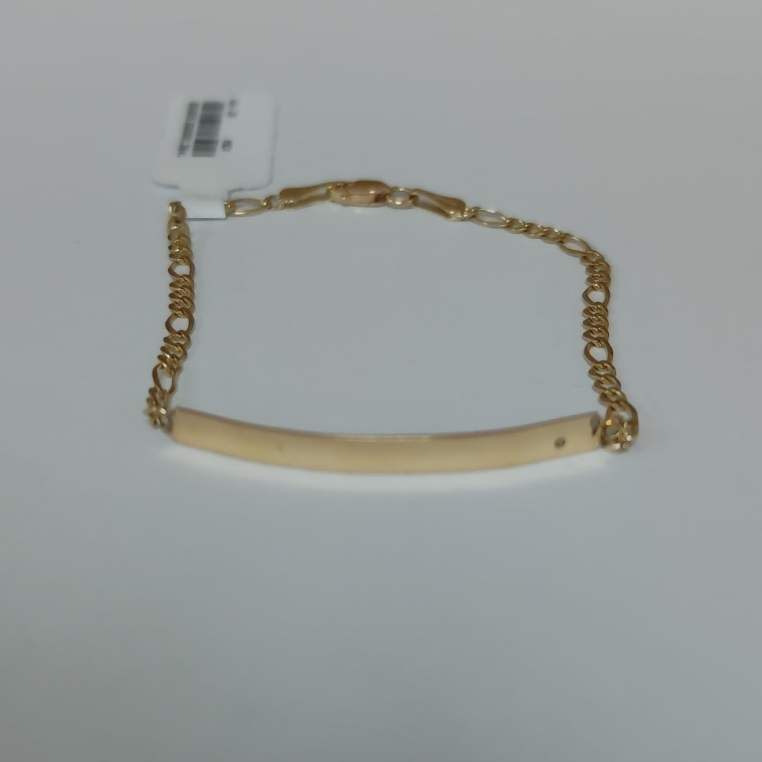 PULSERA ESCLAVA 3X1 10K 18 CM 2.5 GR (NUEVO)