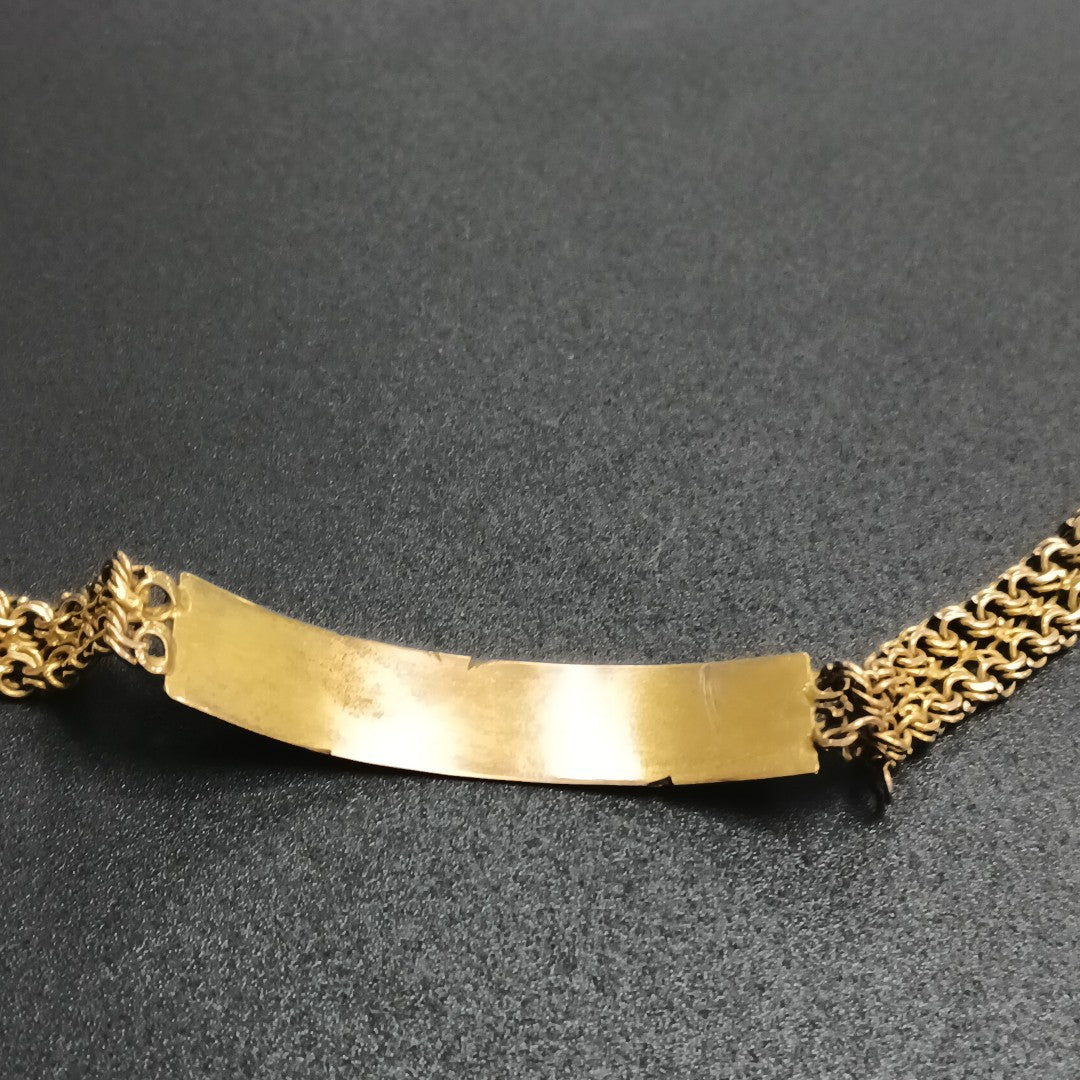 ESCLAVA ORO 10 K 12,30 GRMS (SEMINUEVO)