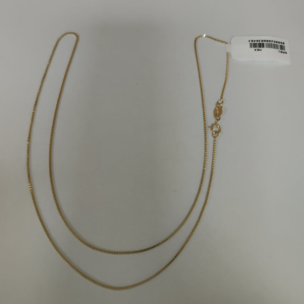 CADENA VENECIANO 14K 55 CM 2.4 GR (NUEVO)