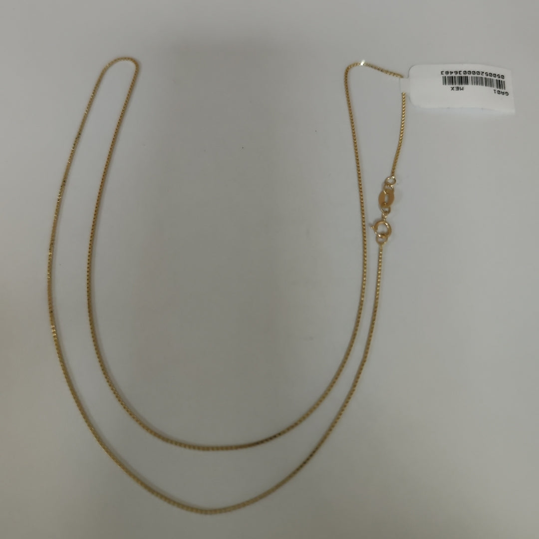 CADENA VENECIANO 14K 55 CM 2.4 GR (NUEVO)