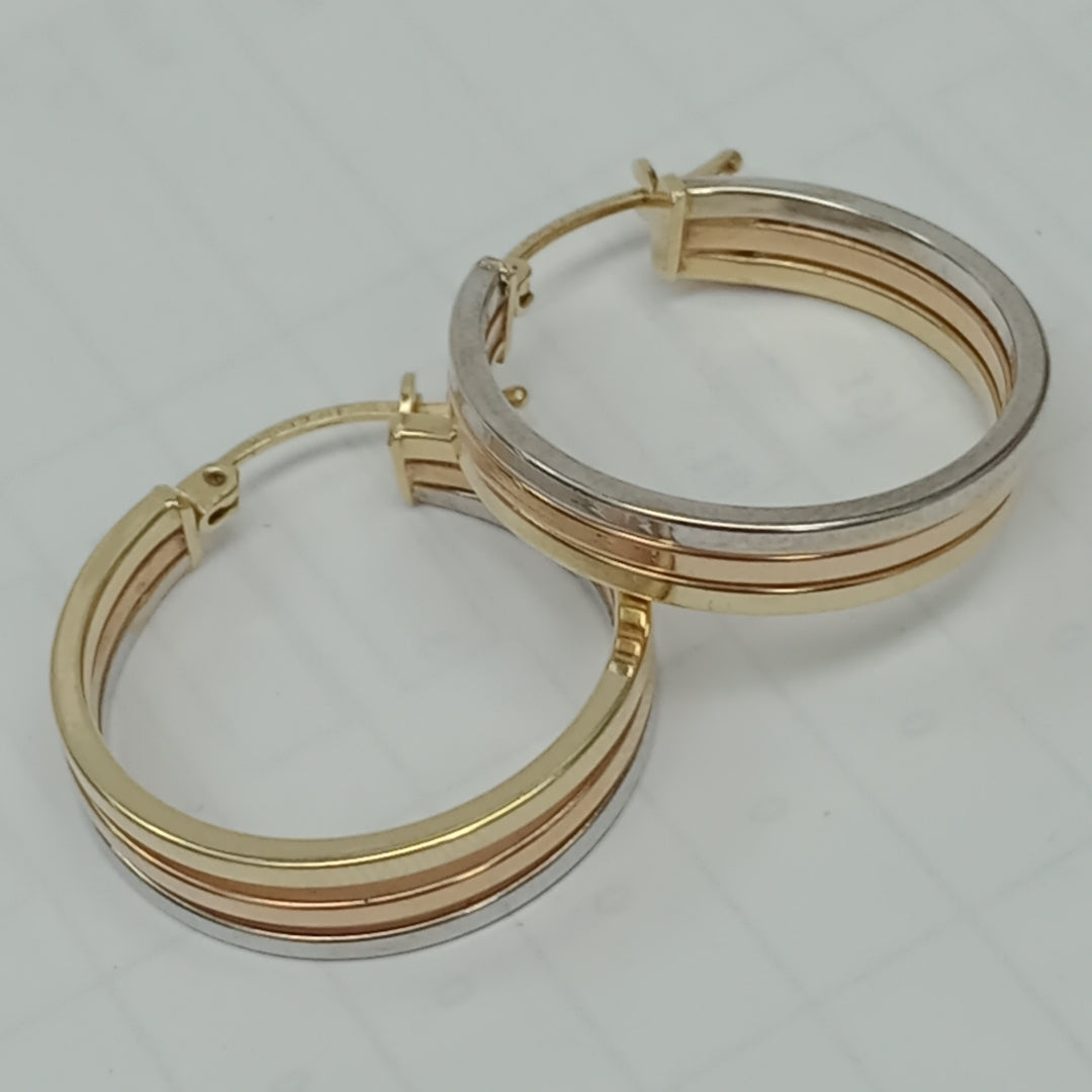 ARRACADAS PAR ORO 14 K 4,10 GRMS (SEMINUEVO)