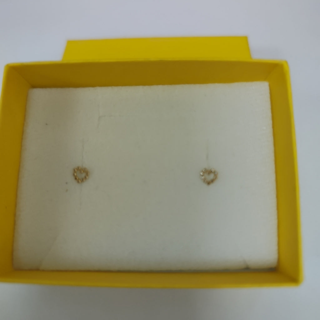 BROQUELES BROQUEL FIG CORAZON 14K 0.23 GR (NUEVO)