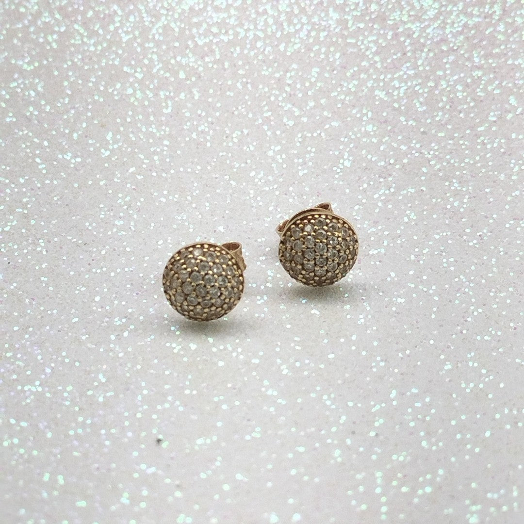 BROQUELES PAR ORO 14 K 1,70 GRMS (SEMINUEVO)
