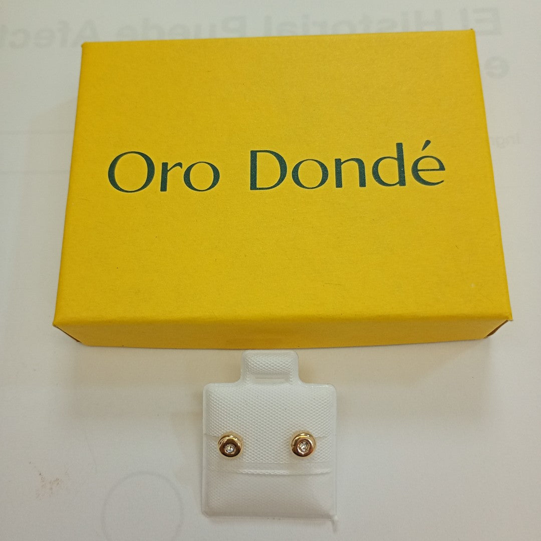 BROQUELES BROQUEL C CIRCONIA 14K 0.27 GR (NUEVO)