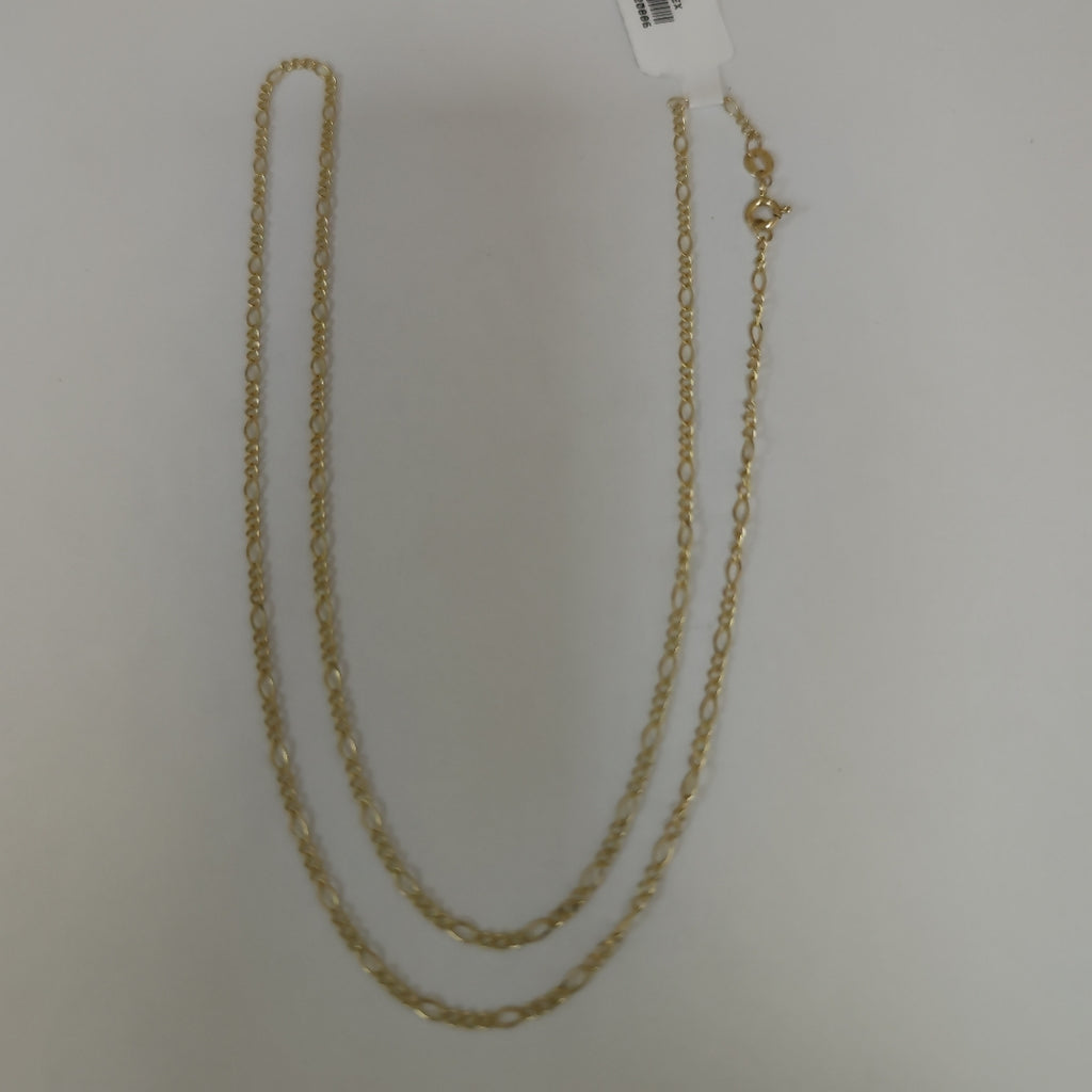 CADENA TEJIDO 3X1 14K 55 CM 2.3 GR (NUEVO)