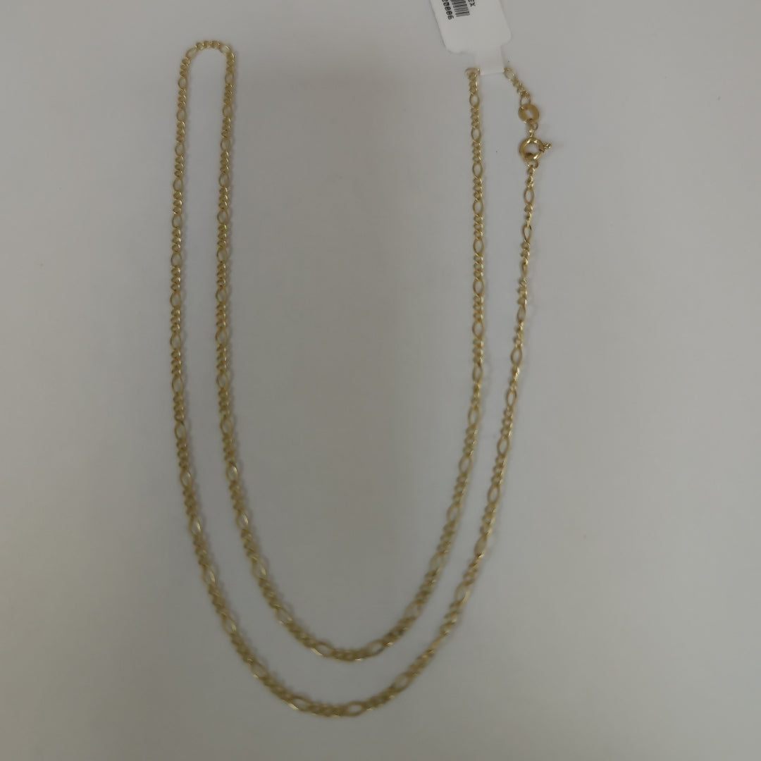 CADENA TEJIDO 3X1 14K 55 CM 2.3 GR (NUEVO)