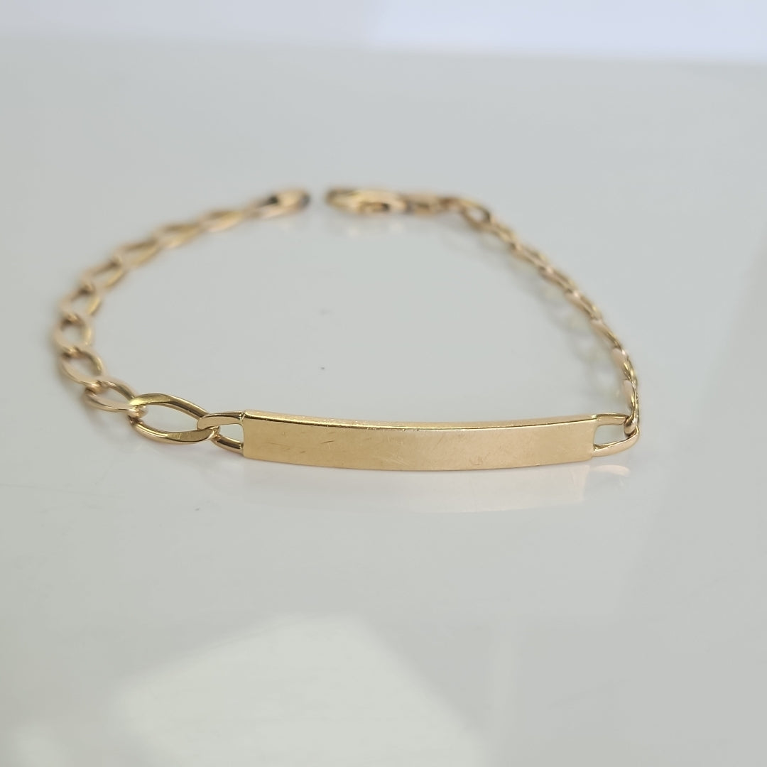 ESCLAVA ORO 14 K 8,40 GRMS (SEMINUEVO)