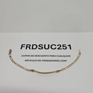 ESCLAVA ORO 14 K 2,50 GRMS (SEMINUEVO)