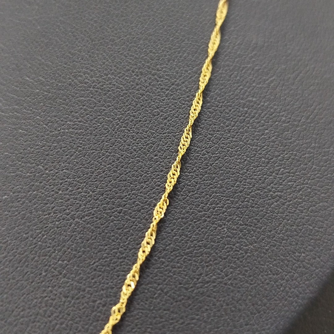 CADENA ORO 14 K 1.5 GRMS (SEMINUEVO)