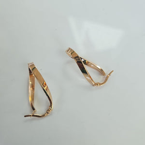 ARRACADAS PAR ORO 14 K 1,40 GRMS (SEMINUEVO)