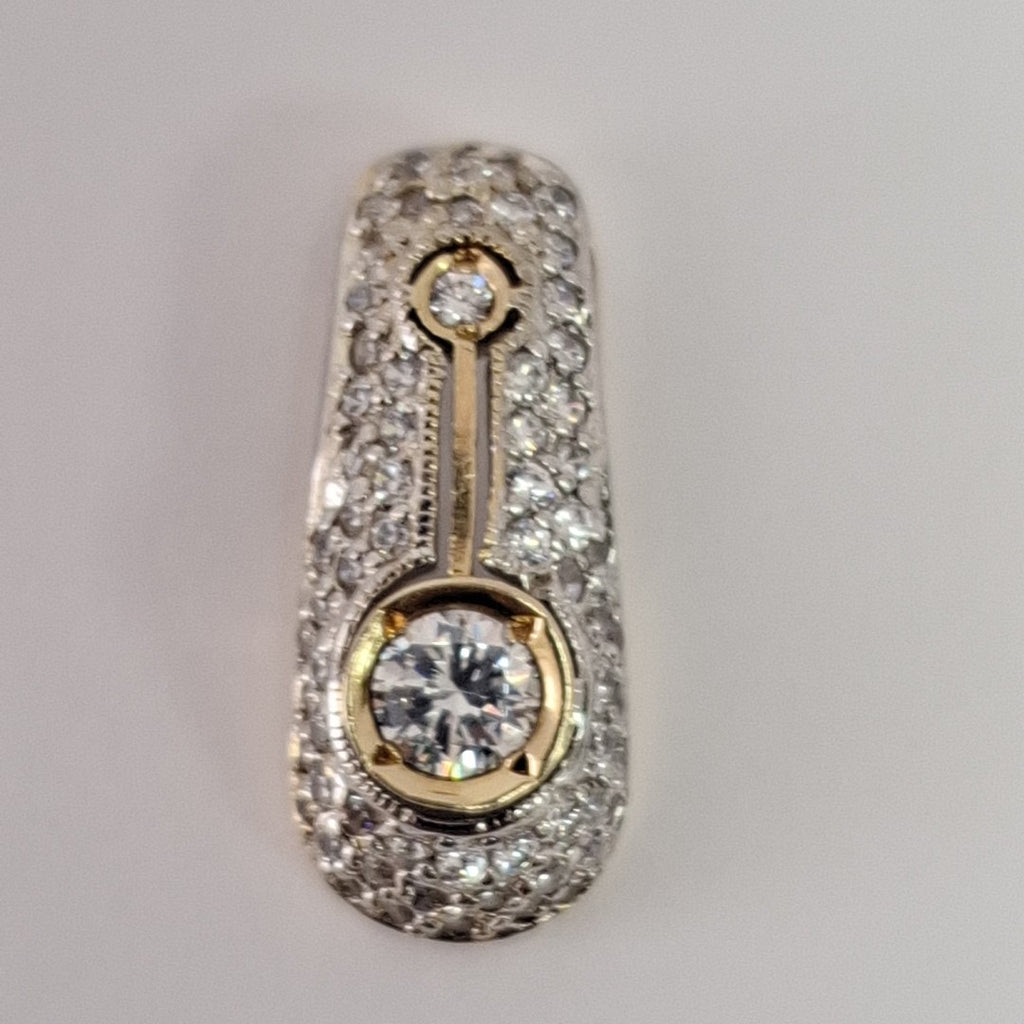DIJE ORO,ORO BLANCO 14 K 2,50 GRMS (SEMINUEVO)