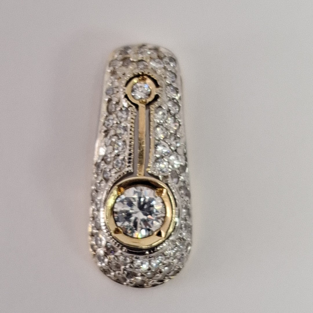 DIJE ORO,ORO BLANCO 14 K 2,50 GRMS (SEMINUEVO)