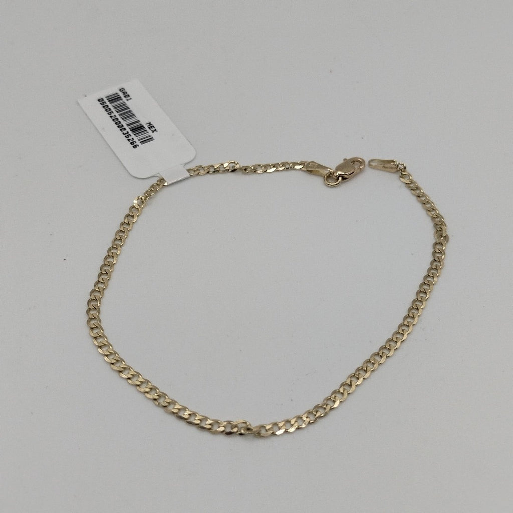 PULSERA BARBADA 14K 21 CM 2.2 GR (NUEVO)