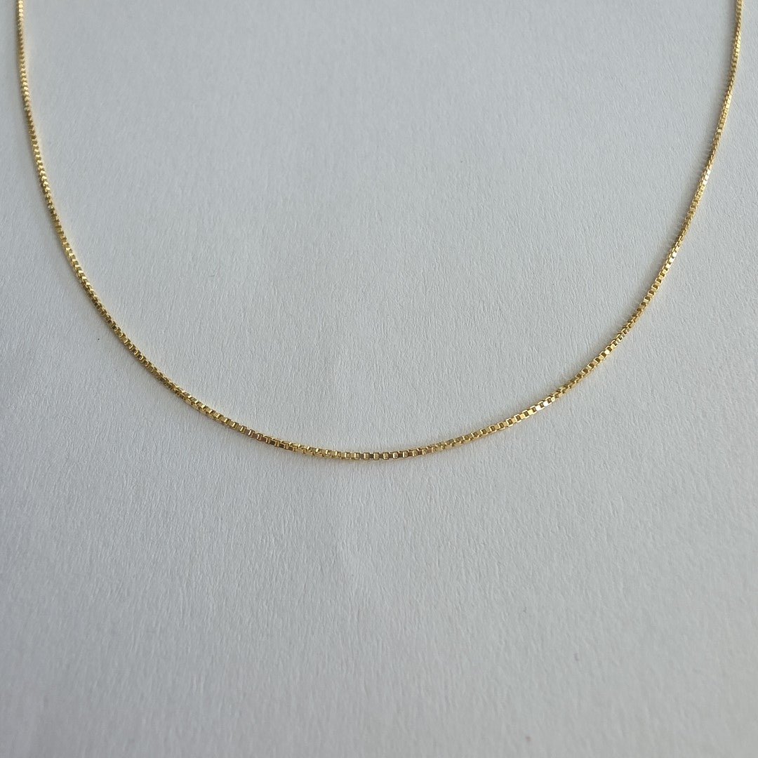 CADENA VENECIANO 14K 55 CM 1.7 GR (NUEVO)