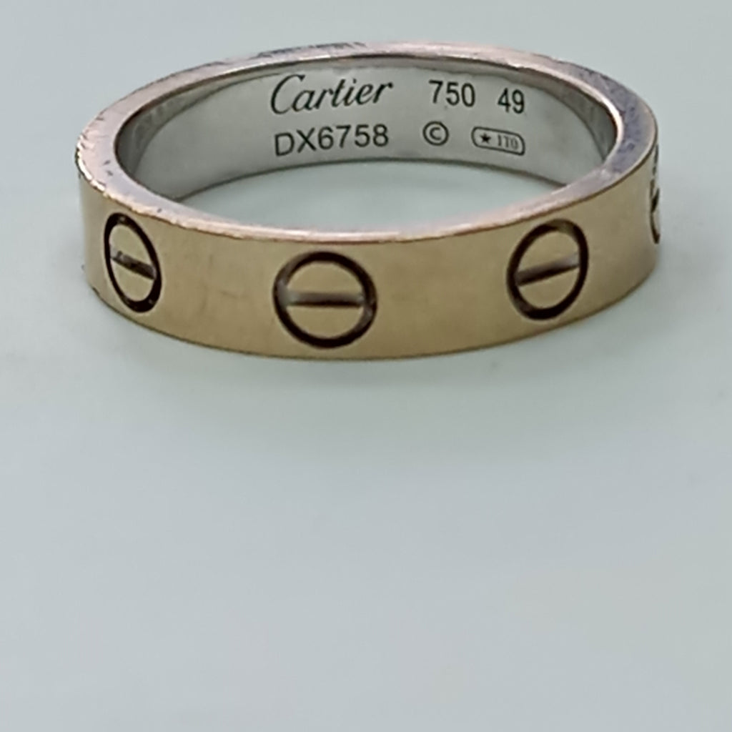 ARGOLLA ORO BLANCO 18 K 3.9 GRMS (SEMINUEVO)