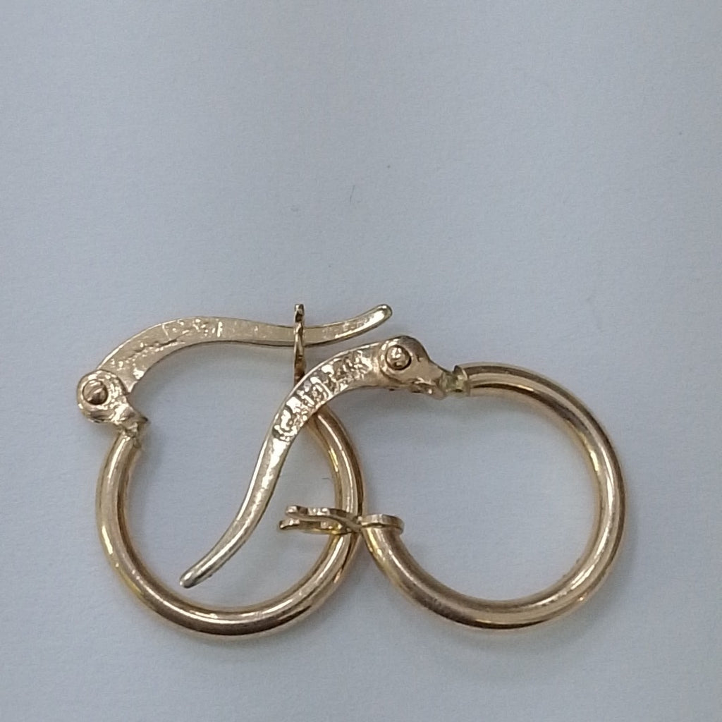 ARETES ARRACADAS 14K 0.9 GR (NUEVO)