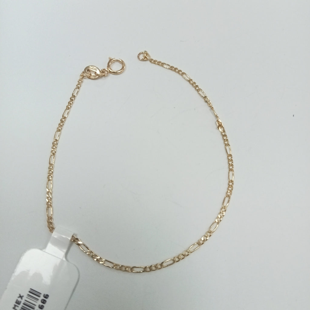 PULSERA 3X1 14K 18 CM 0.9 GR (NUEVO)
