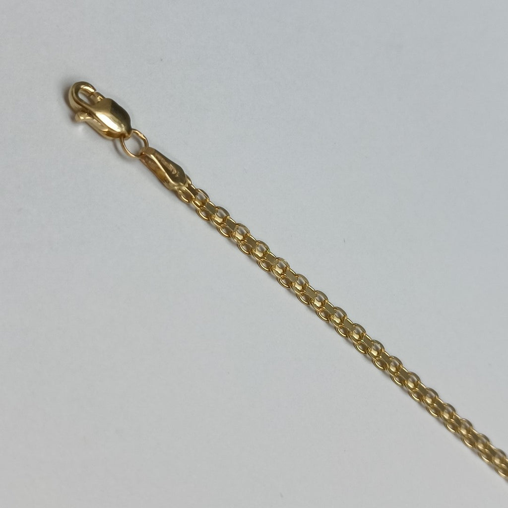PULSERA BISMARK 14K 18 CM 2.4 GR (NUEVO)