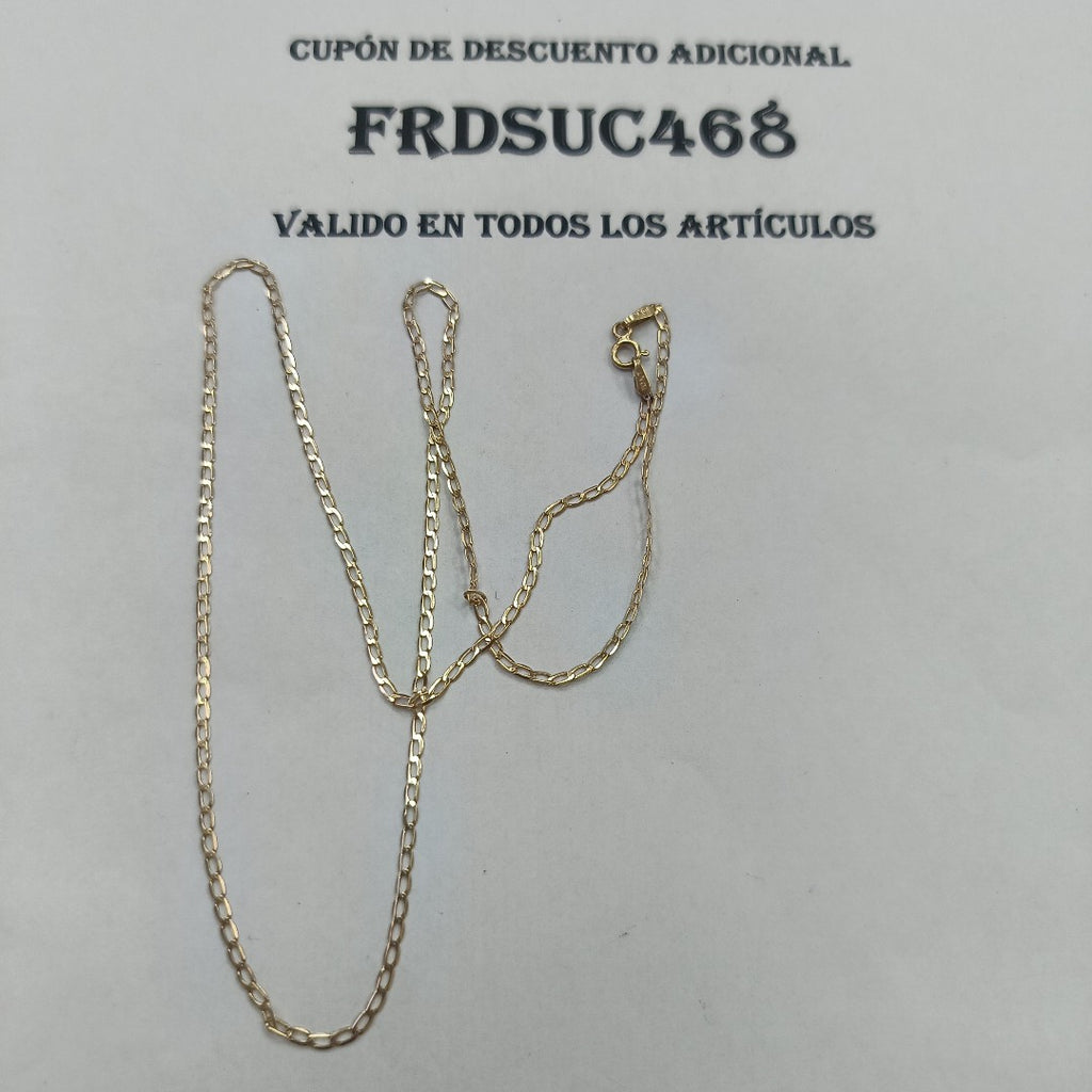CADENA ORO 10 K 1.6 GRMS (SEMINUEVO)