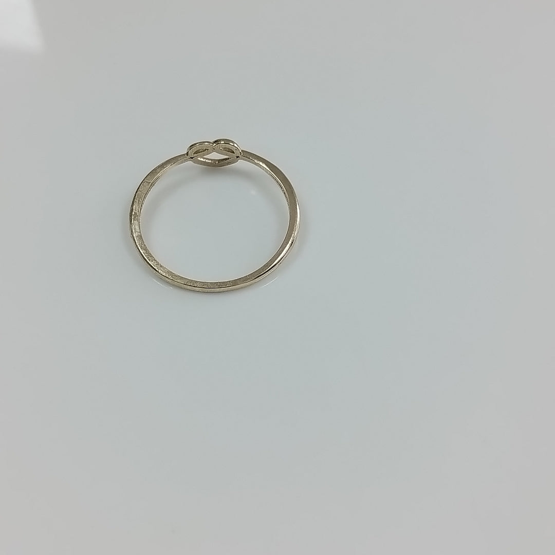 ANILLOS ANILLITO FIG CORAZON 10K TALLA 7 0.8 GR (NUEVO)